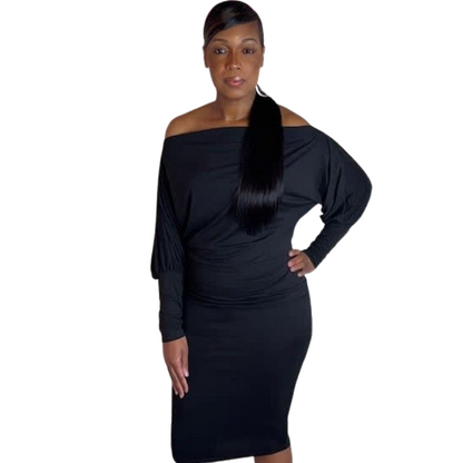 Dolman Sleeve Dress